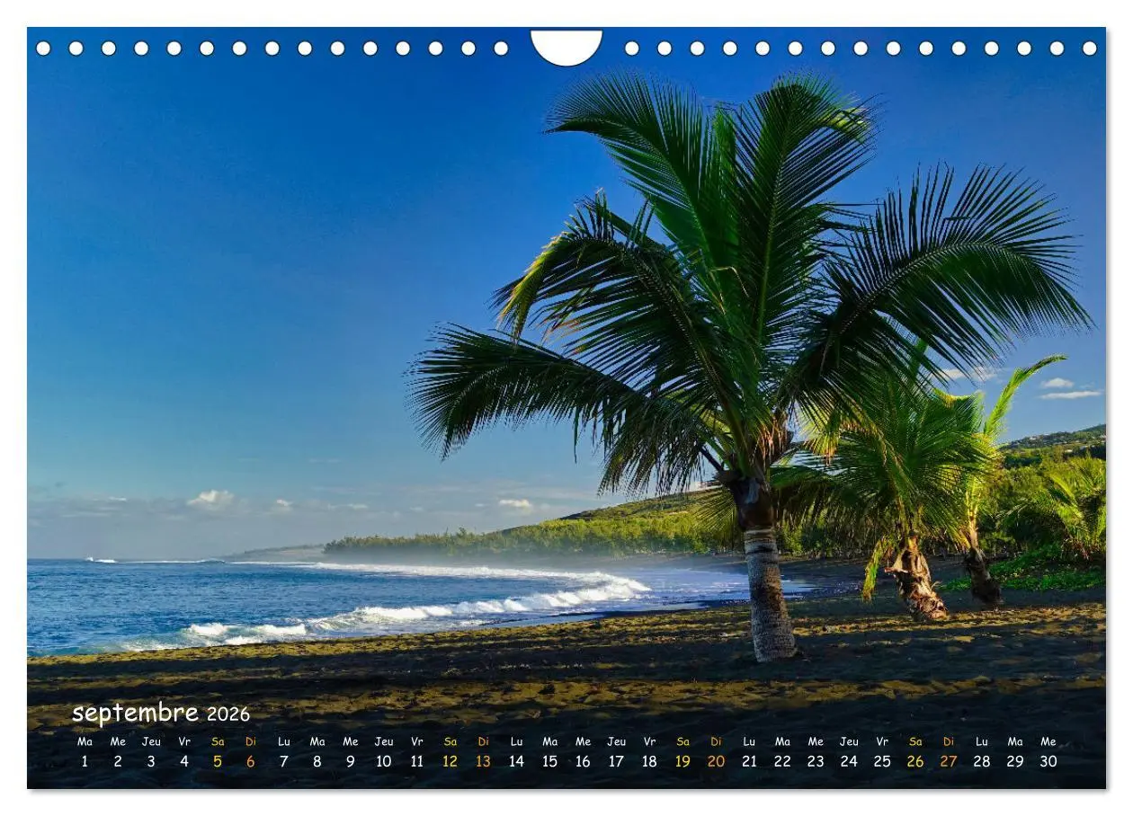 Bild: 9783457272848 | La Rèunion - Côtes fantastiques et paysage montagneux (Calendrier...