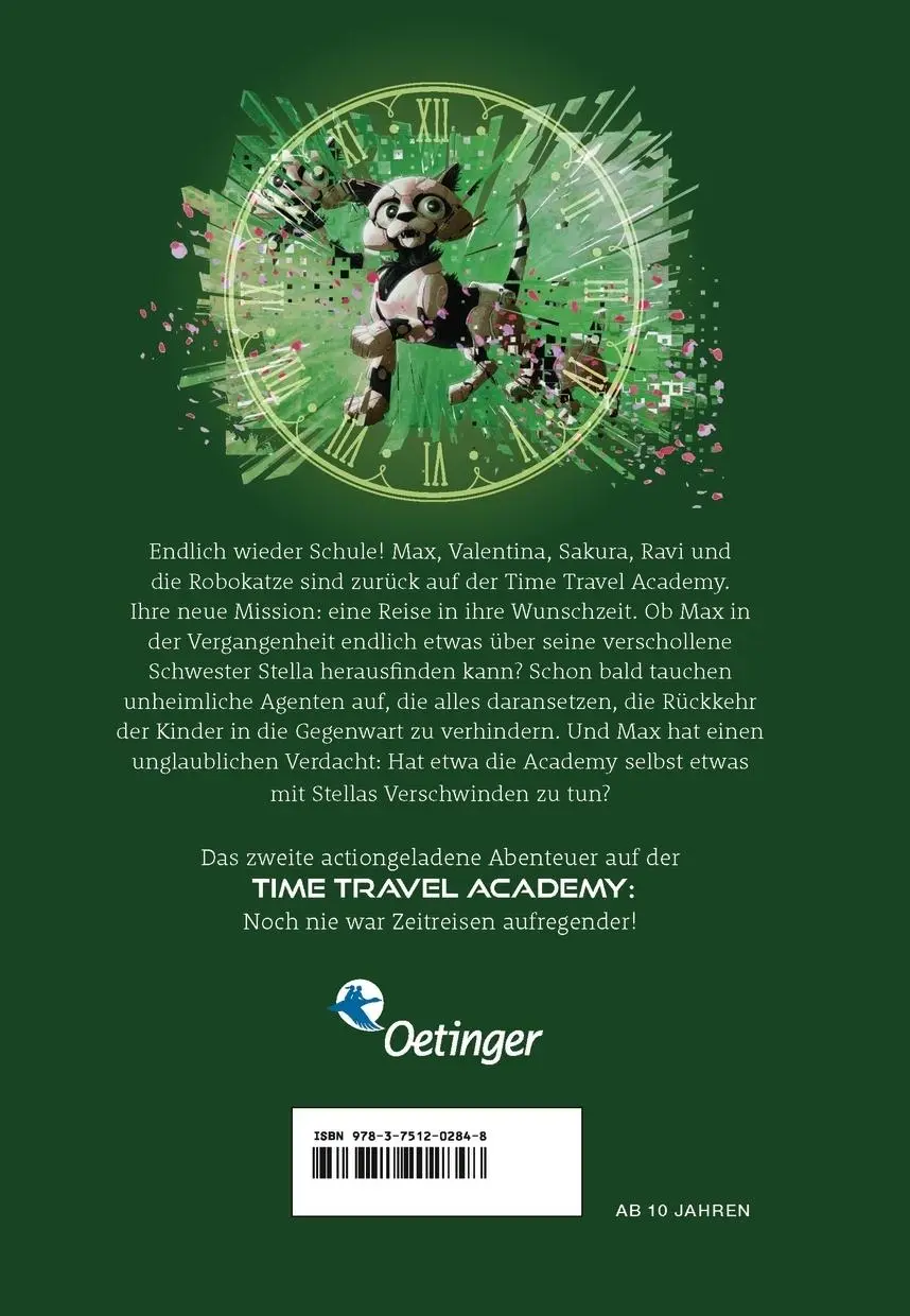 Rückseite: 9783751202848 | Time Travel Academy 2. Sekunde der Entscheidung | Hasse (u. a.) | Buch