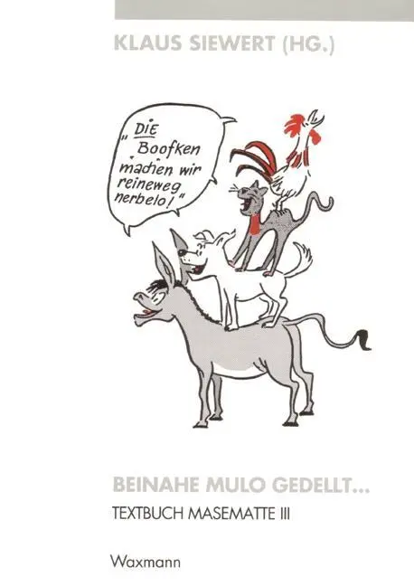 Cover: 9783893252848 | Beinahe mulo gedellt/Textb. Masematte 3 | Klaus Siewert | Taschenbuch
