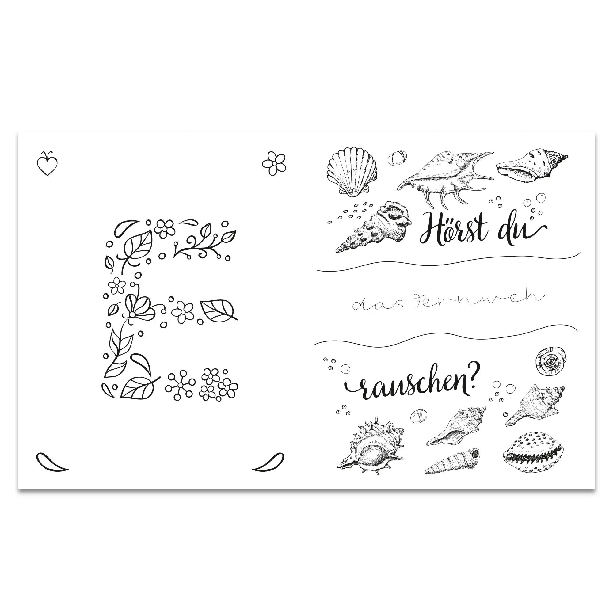 Bild: 9783963472848 | Buchstaben und Sprüche zum Ausmalen &amp; Verzieren | Taschenbuch | 64 S.