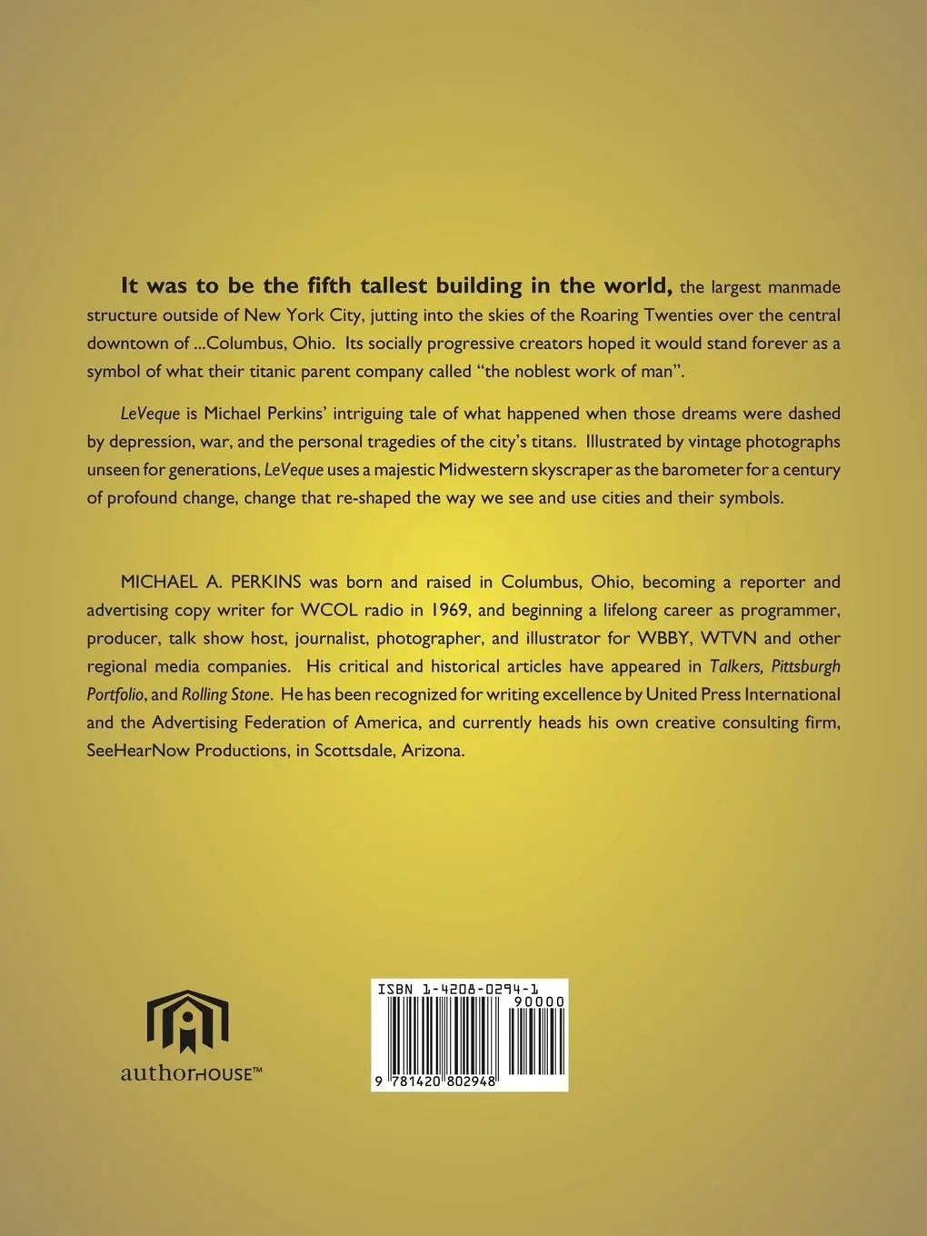 Rückseite: 9781420802948 | Leveque | The First Complete Story of Columbus' Greatest Skyscraper