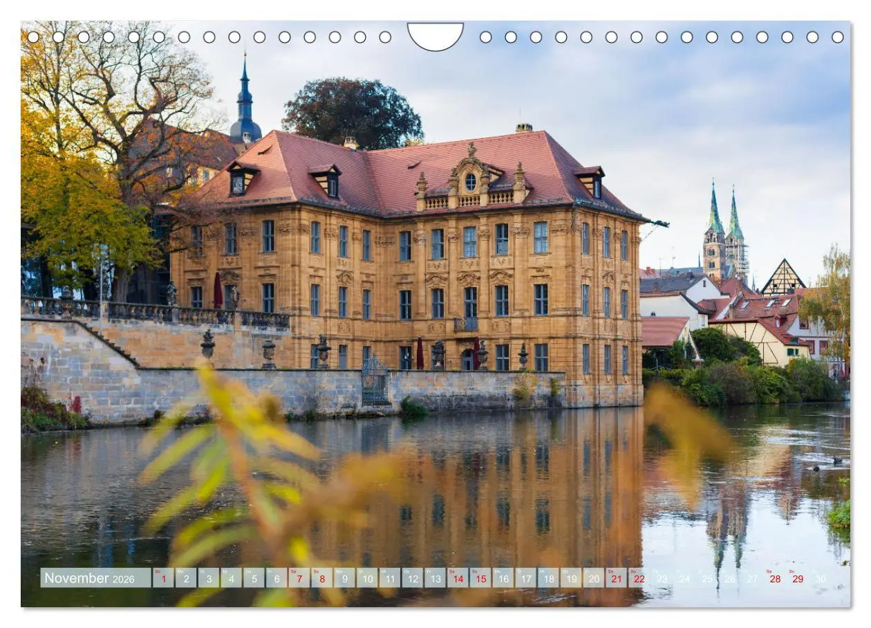 Bild: 9783457262948 | Unterwegs in Bamberg (Wandkalender 2026 DIN A4 quer), CALVENDO...