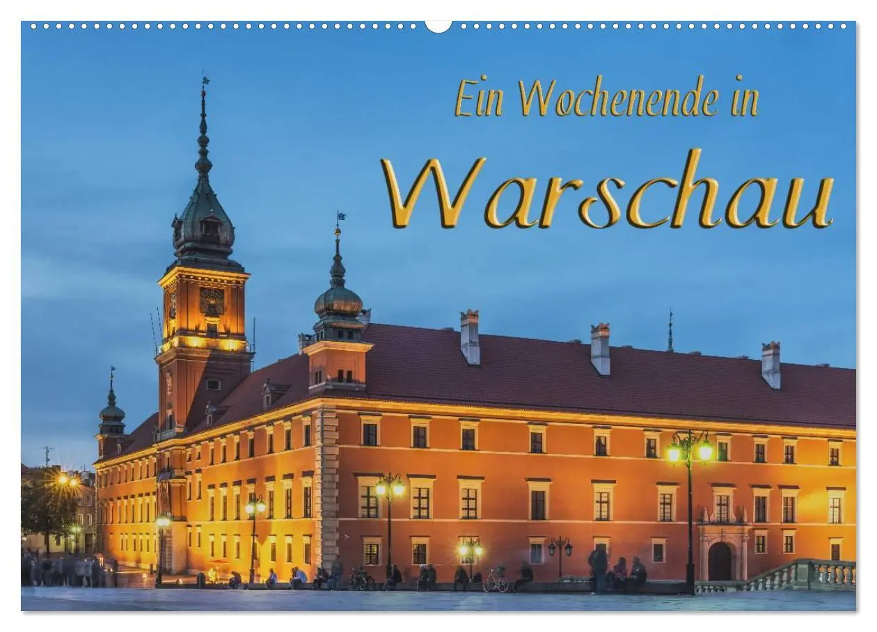 Cover: 9783516042948 | Ein Wochenende in Warschau (Wandkalender 2026 DIN A2 quer),...