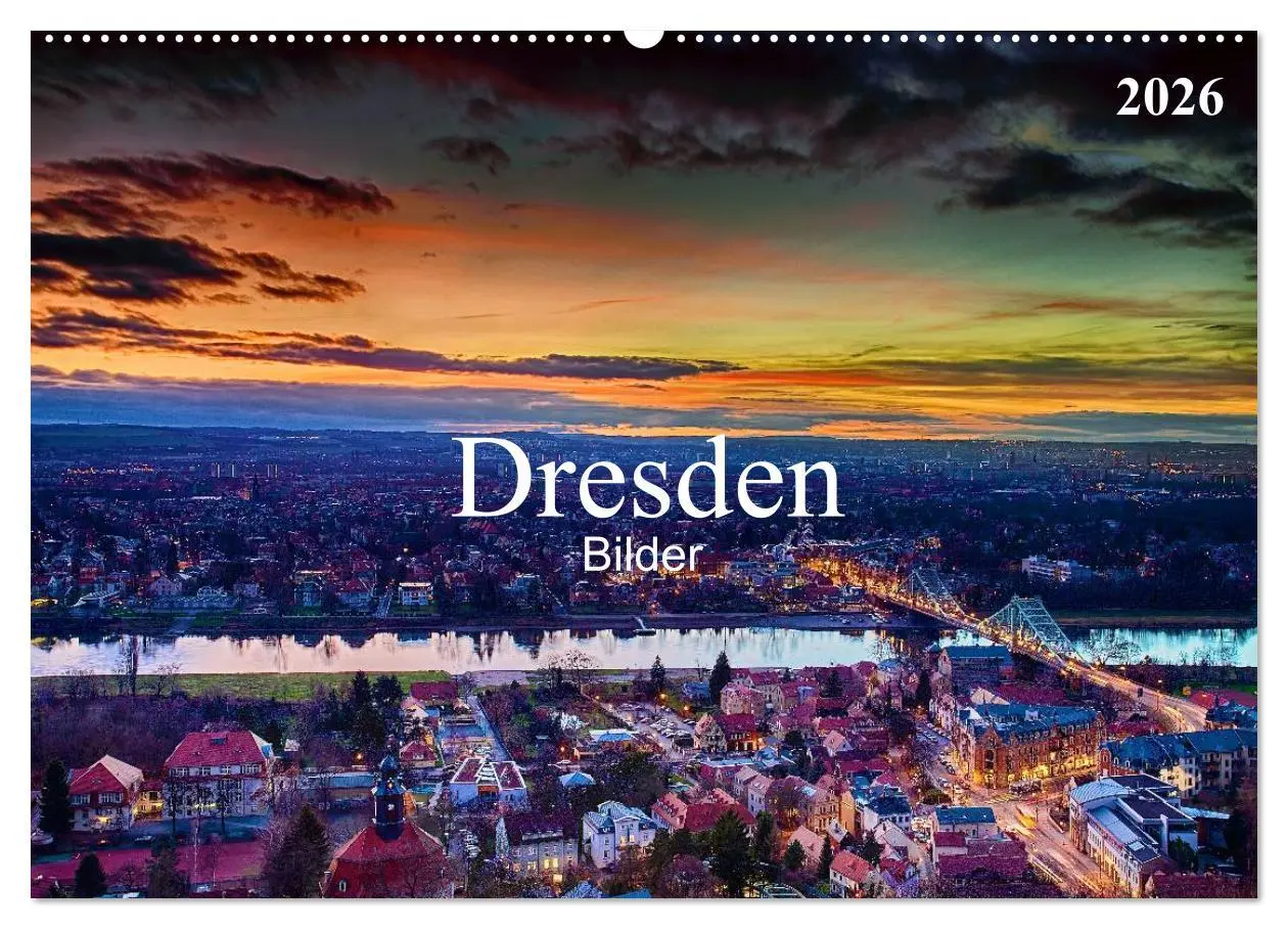Cover: 9783516112948 | Dresden Bilder 2026 (Wandkalender 2026 DIN A2 quer), CALVENDO...