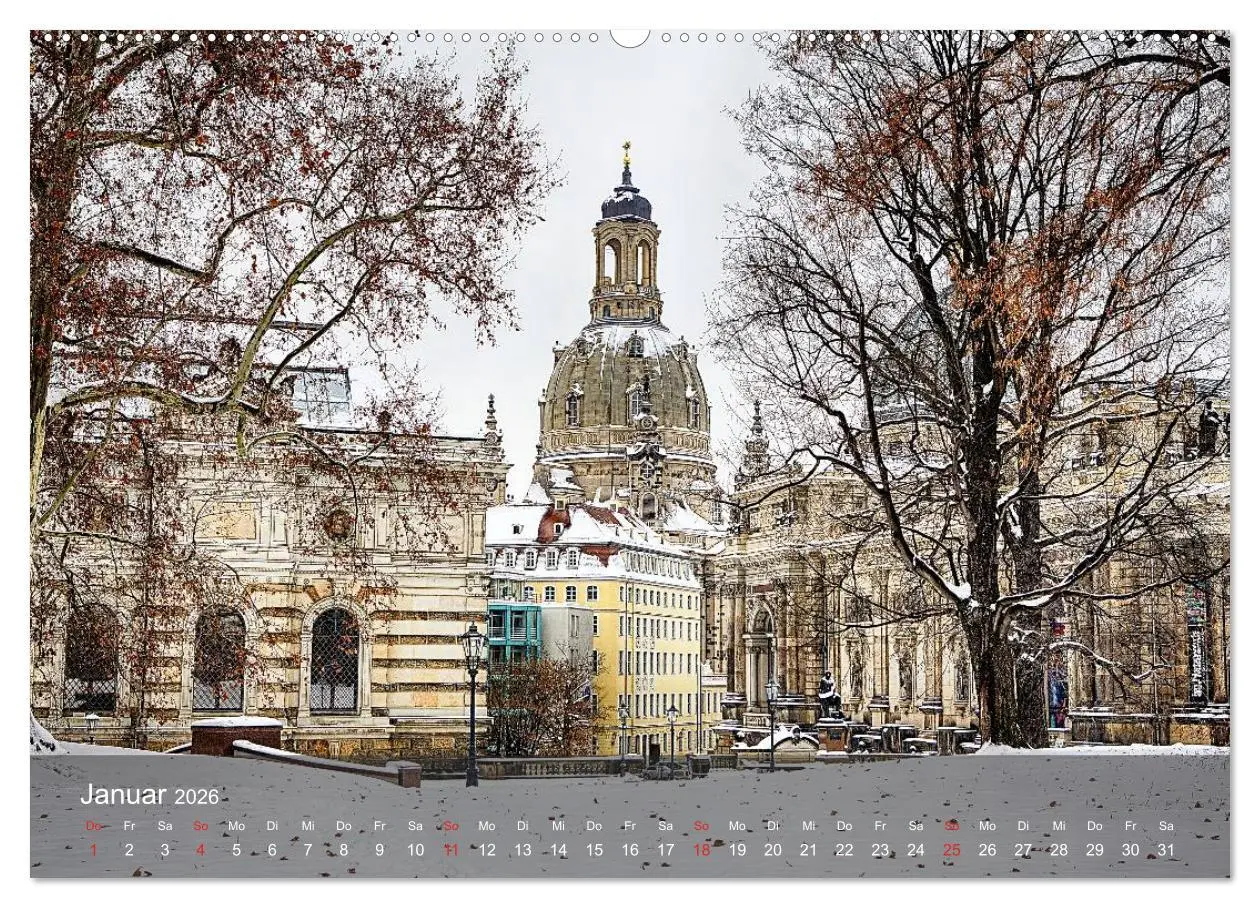 Bild: 9783516112948 | Dresden Bilder 2026 (Wandkalender 2026 DIN A2 quer), CALVENDO...