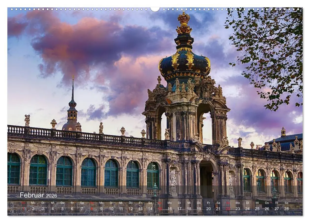 Bild: 9783516112948 | Dresden Bilder 2026 (Wandkalender 2026 DIN A2 quer), CALVENDO...