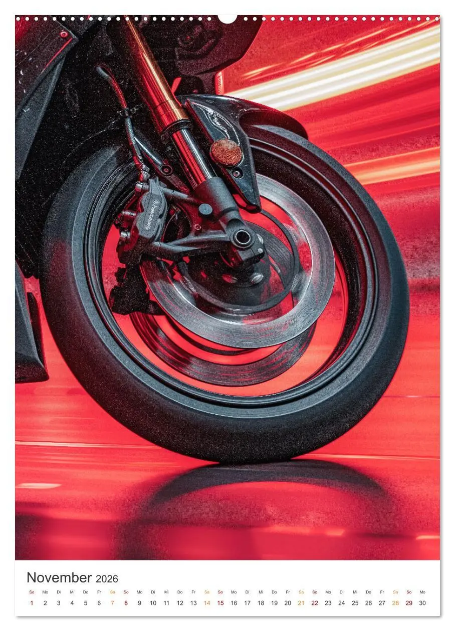 Bild: 9783516282948 | Motorradsport (hochwertiger Premium Wandkalender 2026 DIN A2 hoch),...