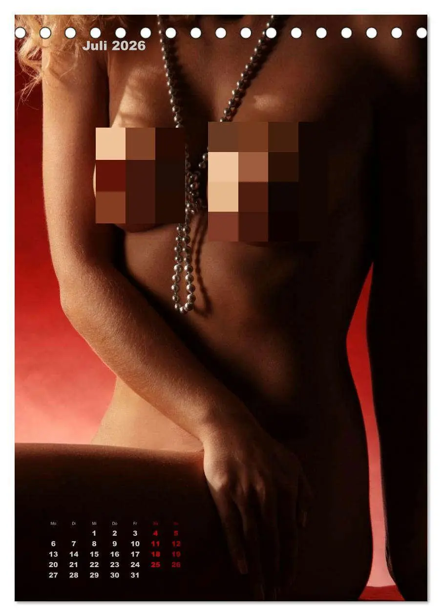 Bild: 9783516592948 | Perlenketten und Körperschmuck (Tischkalender 2026 DIN A5 hoch),...
