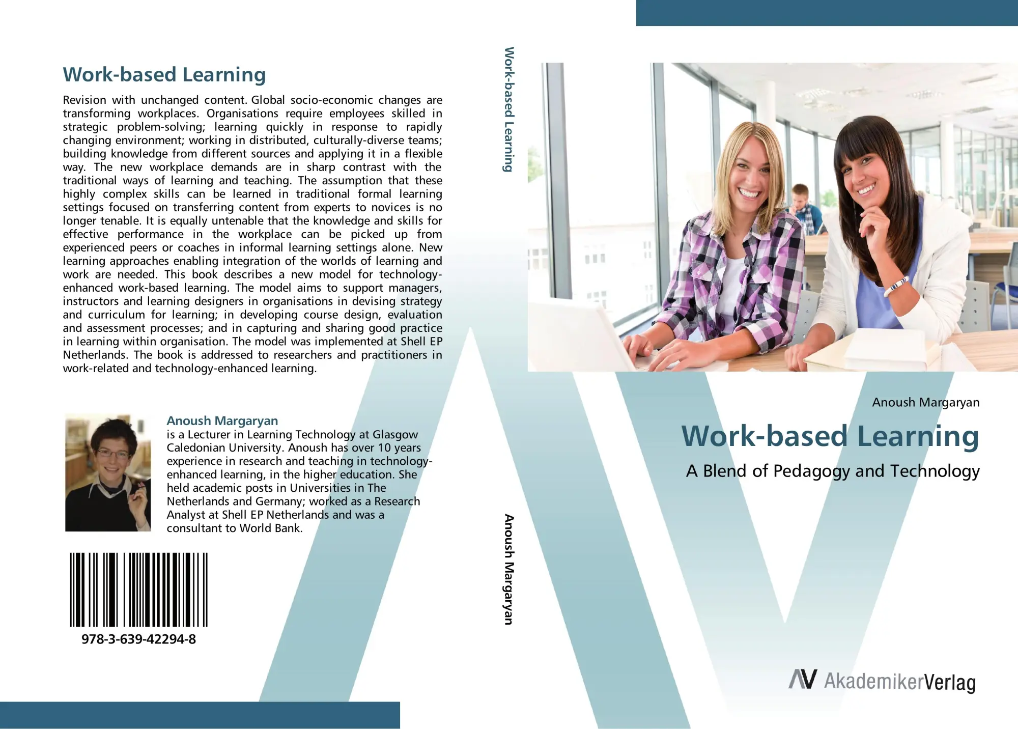 Cover: 9783639422948 | Work-based Learning | A Blend of Pedagogy and Technology | Margaryan
