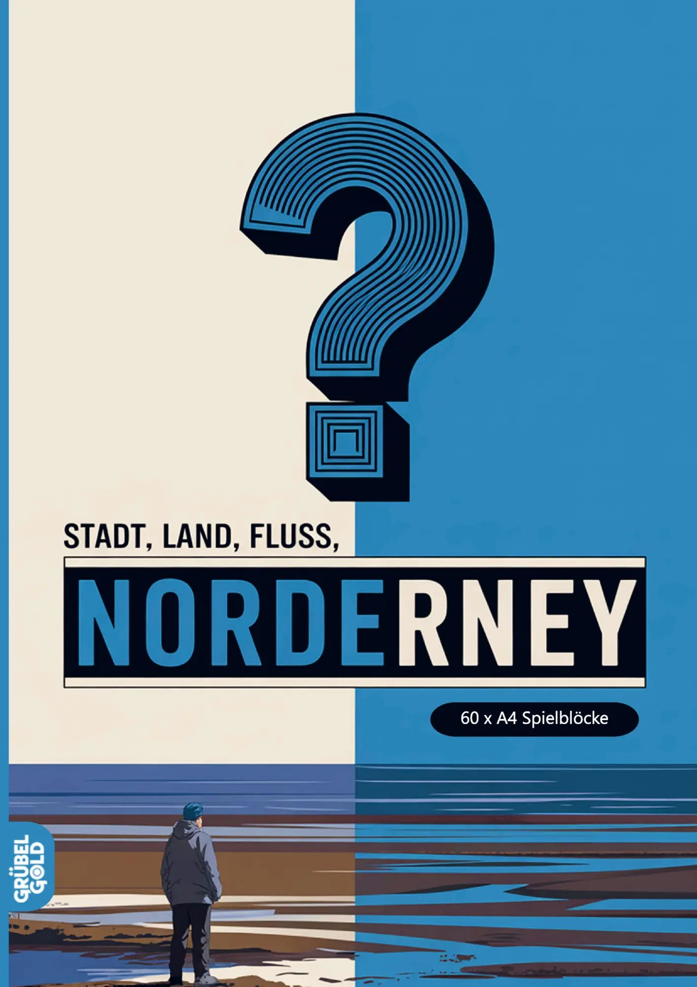 Cover: 9783693192948 | Stadt, Land, Fluss, Norderney | Grübelgold Rätselhefte | Taschenbuch