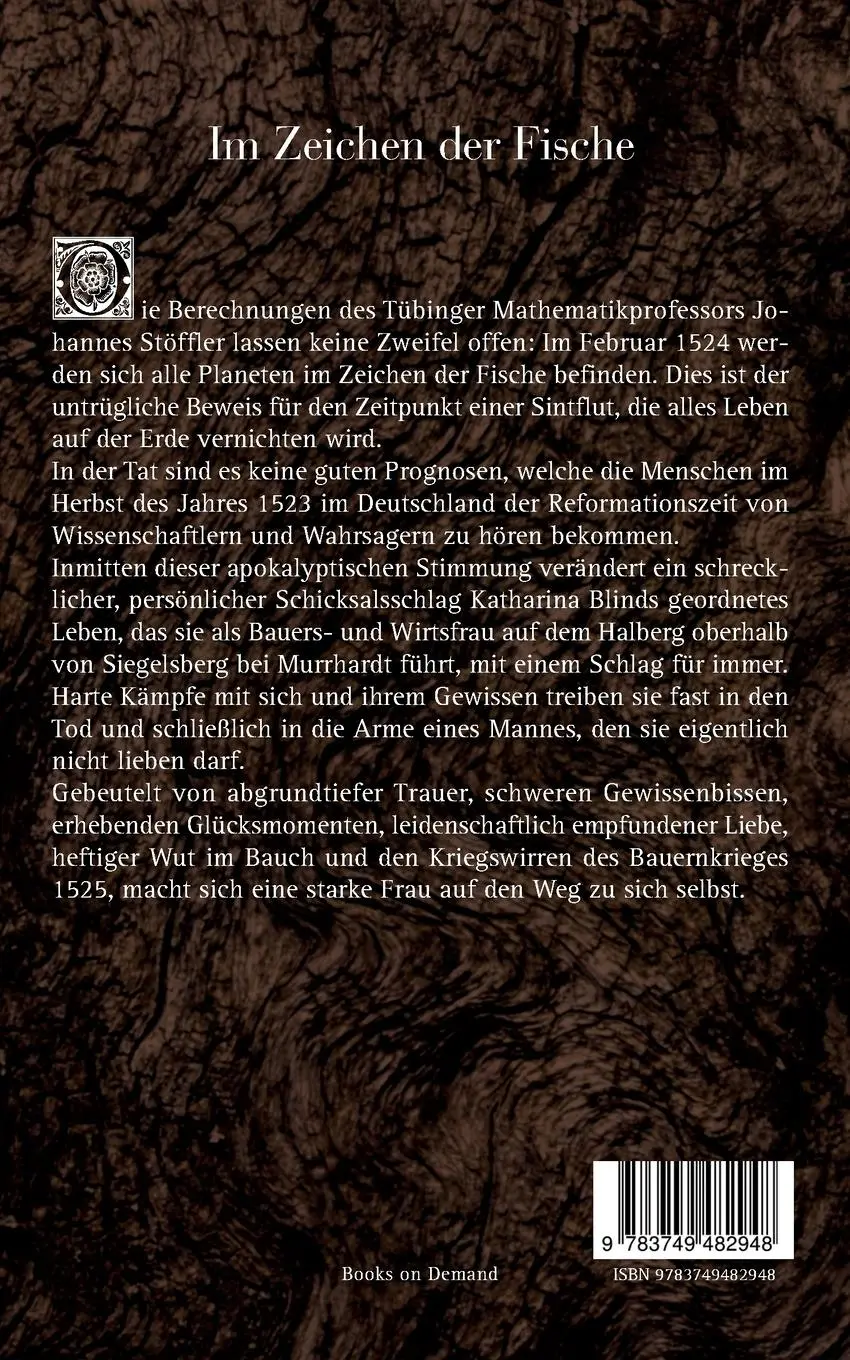 Rückseite: 9783749482948 | Im Zeichen der Fische | Sylvia Bäßler | Taschenbuch | 388 S. | Deutsch