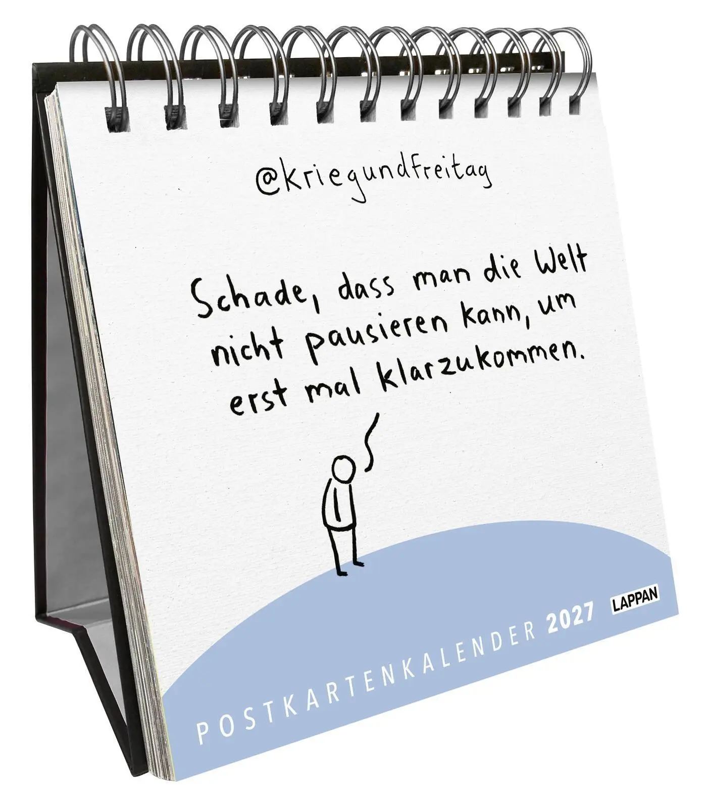Cover: 9783830322948 | kriegundfreitag: Postkartenkalender 2027 | @Kriegundfreitag | Kalender