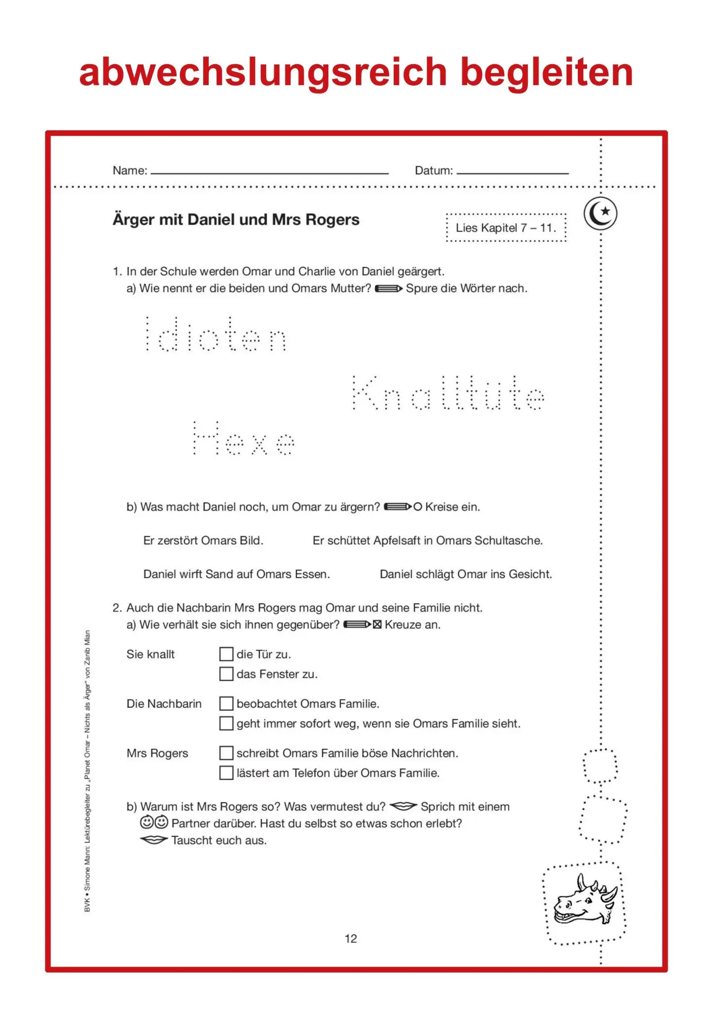 Bild: 9783965202948 | Planet Omar - Nichts als Ärger. Lektürebegleiter - kompakt und...