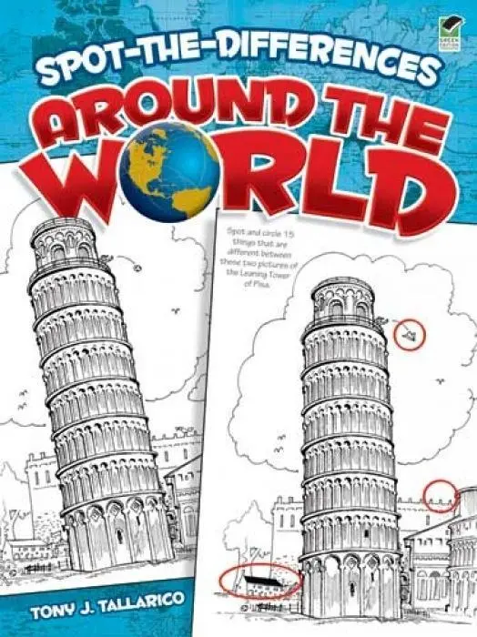 Cover: 9780486473048 | Spot-The-Differences Around the World | Tony J. Tallarico | Buch