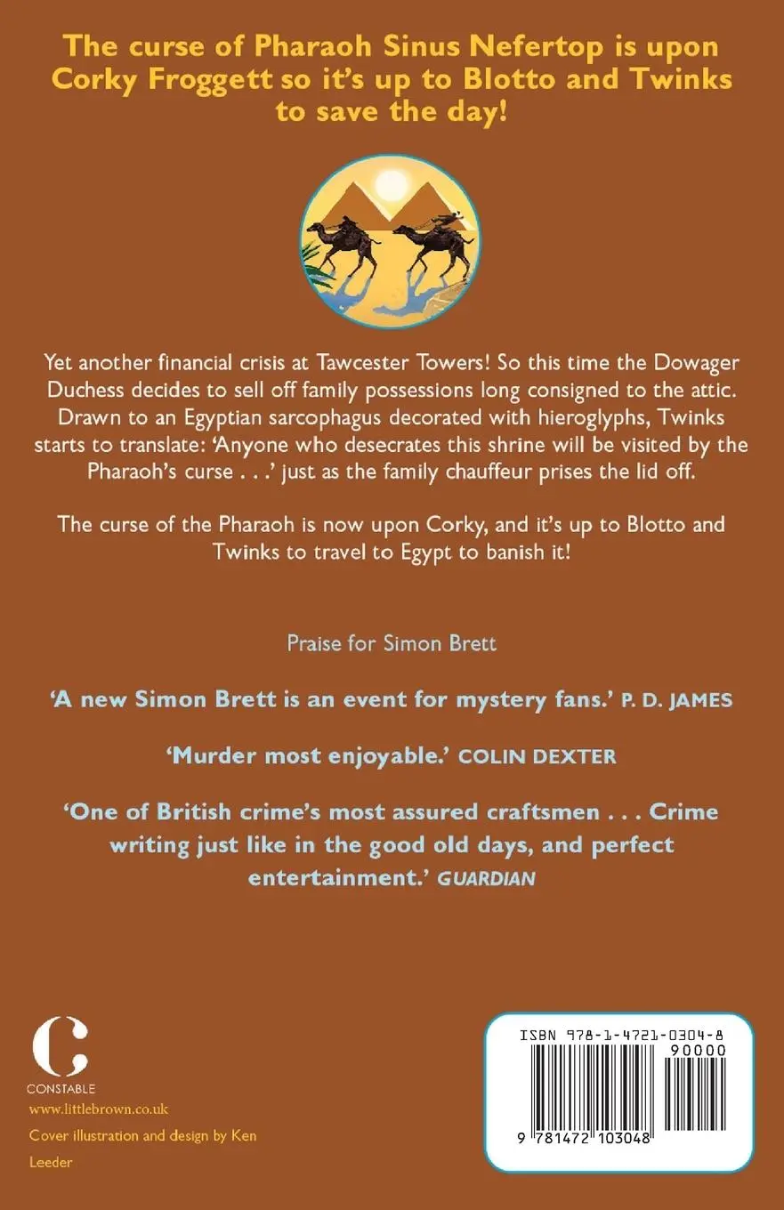 Rückseite: 9781472103048 | Blotto, Twinks and Riddle of the Sphinx | Simon Brett | Taschenbuch