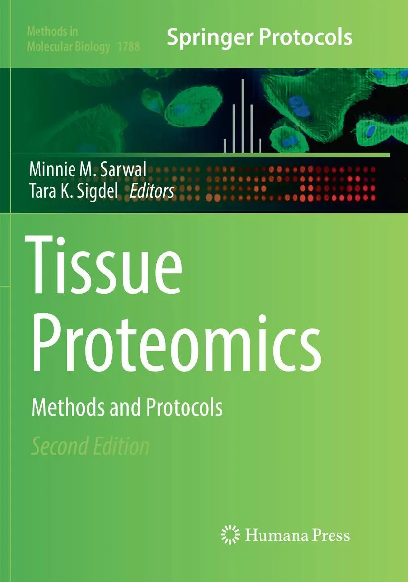Cover: 9781493993048 | Tissue Proteomics | Methods and Protocols | Minnie M. Sarwal (u. a.)