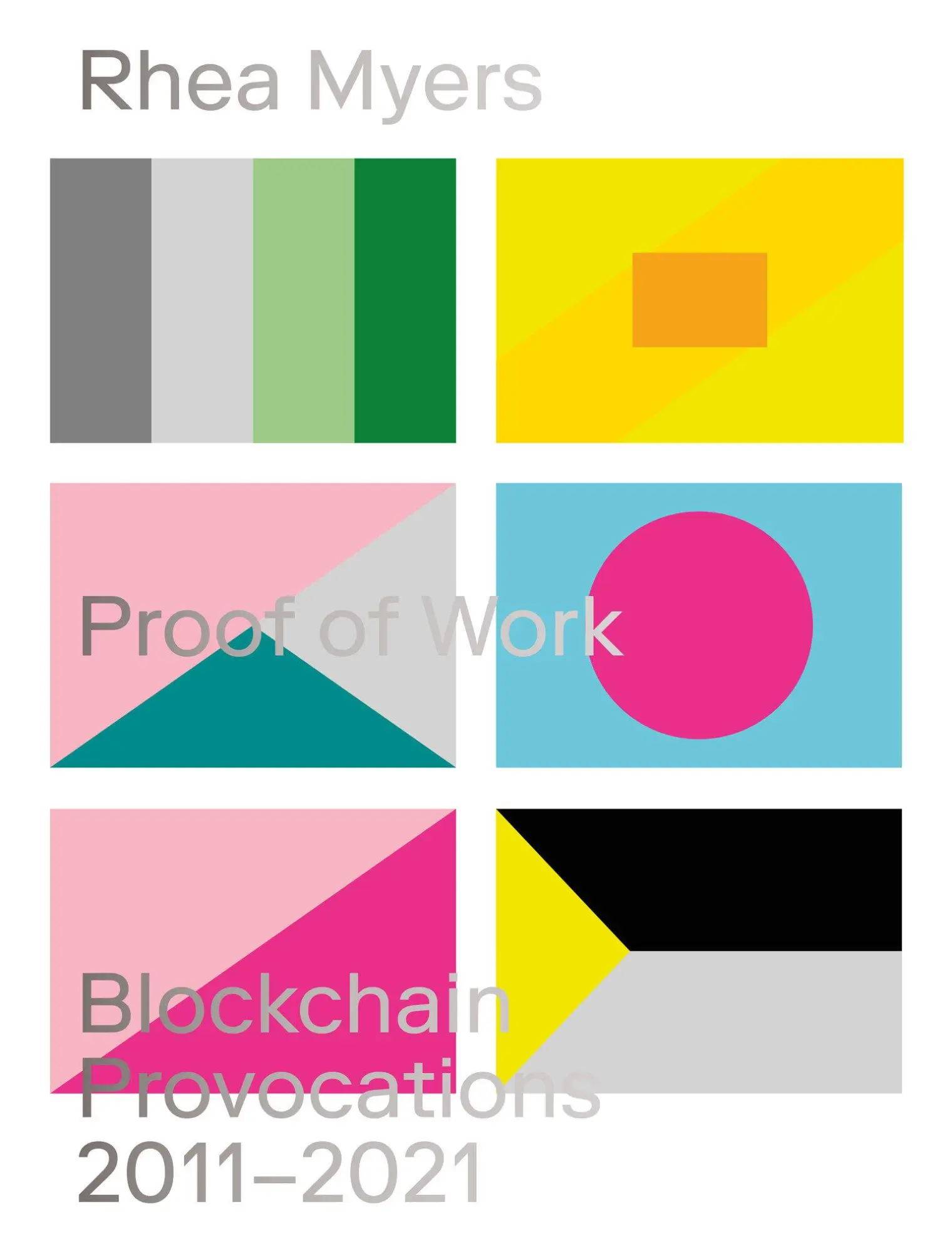 Cover: 9781915103048 | Proof of Work | Blockchain Provocations 20112021 | Rhea Myers | Buch