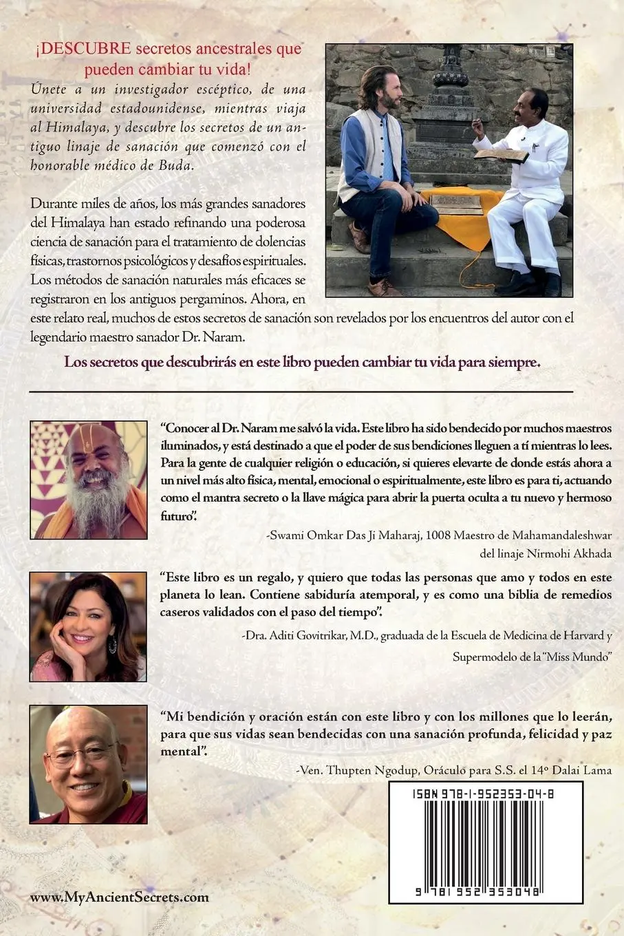 Rückseite: 9781952353048 | Secretos Ancestrales de un Maestro Sanador | Clint G. Rogers | Buch