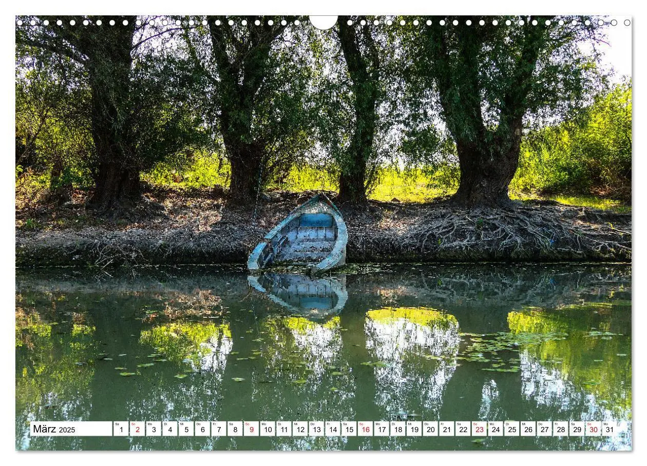 Bild: 9783383803048 | Rund um das Donaudelta (Wandkalender 2025 DIN A3 quer), CALVENDO...
