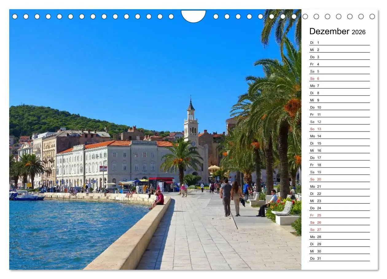 Bild: 9783516003048 | Split - Metropole Dalmatiens (Wandkalender 2026 DIN A4 quer),...