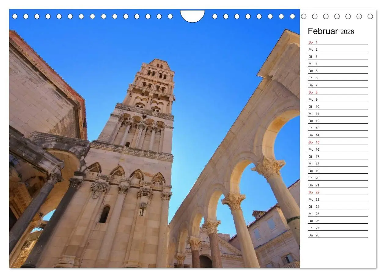 Bild: 9783516003048 | Split - Metropole Dalmatiens (Wandkalender 2026 DIN A4 quer),...