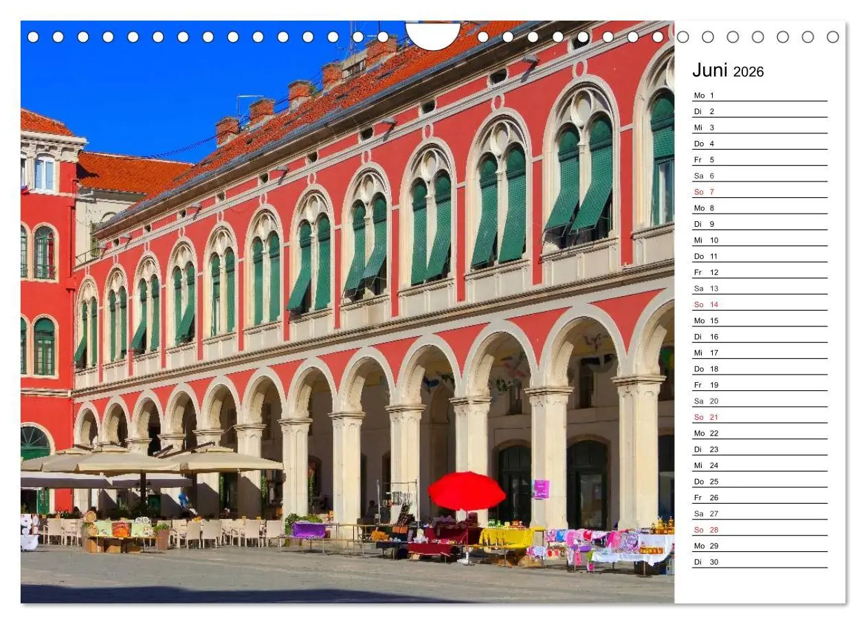 Bild: 9783516003048 | Split - Metropole Dalmatiens (Wandkalender 2026 DIN A4 quer),...