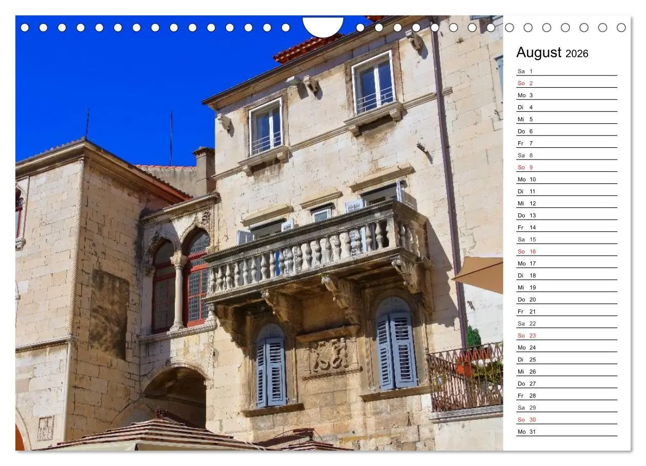 Bild: 9783516003048 | Split - Metropole Dalmatiens (Wandkalender 2026 DIN A4 quer),...