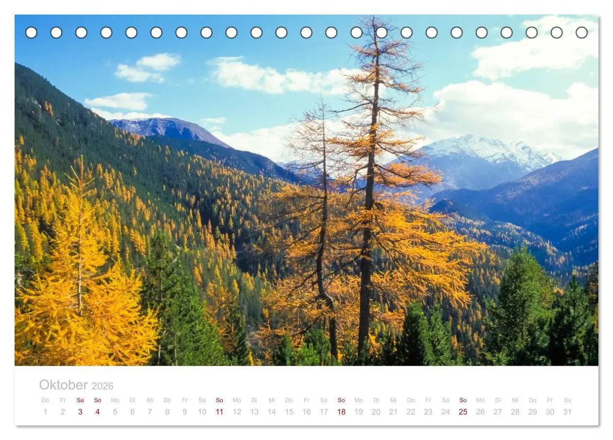 Bild: 9783516173048 | Graubünden Engadin 2026 (Tischkalender 2026 DIN A5 quer), CALVENDO...