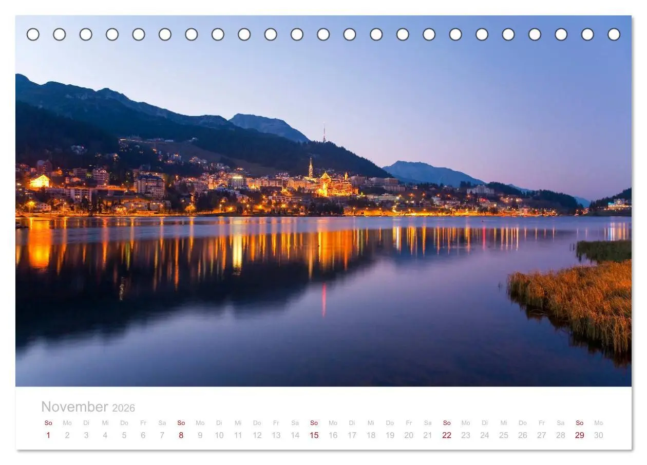 Bild: 9783516173048 | Graubünden Engadin 2026 (Tischkalender 2026 DIN A5 quer), CALVENDO...