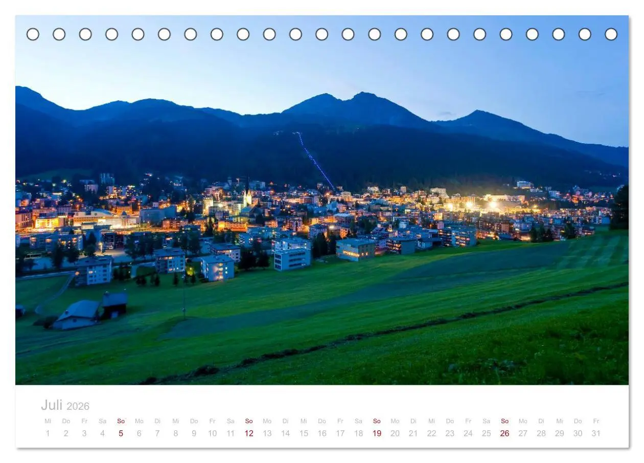 Bild: 9783516173048 | Graubünden Engadin 2026 (Tischkalender 2026 DIN A5 quer), CALVENDO...