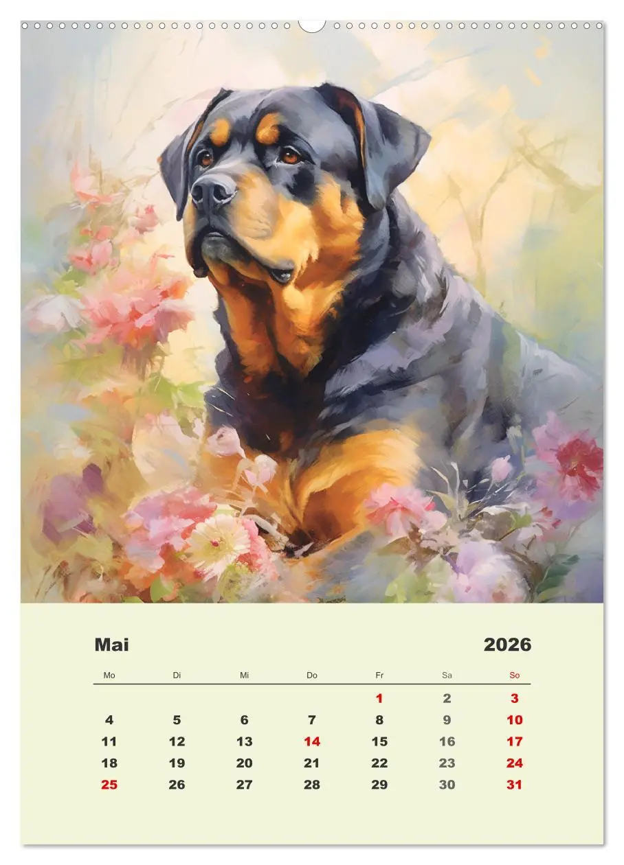 Bild: 9783516313048 | Große Hunde. Schöne Aquarelle von tollen Tieren (Wandkalender 2026...