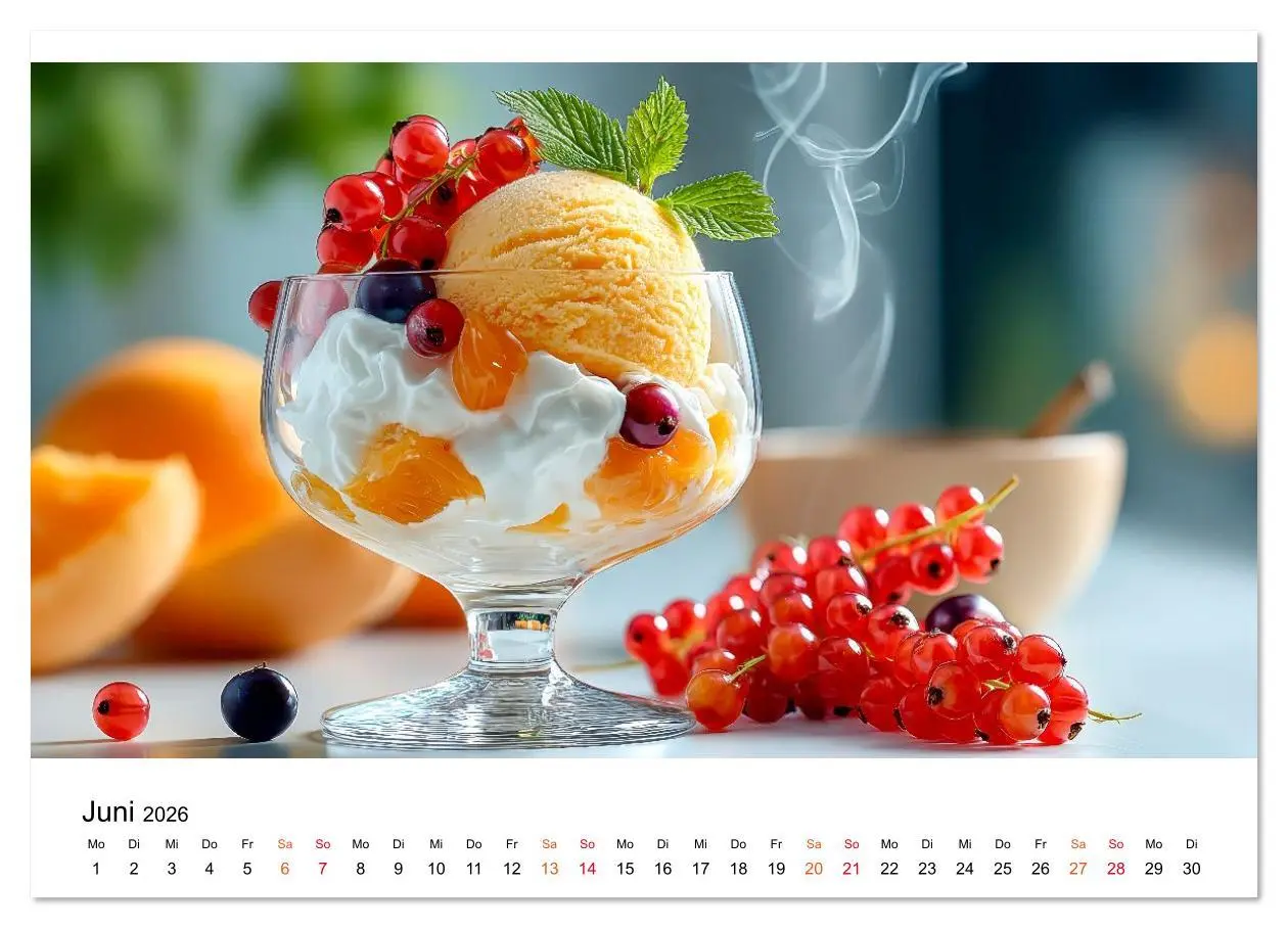 Bild: 9783516623048 | EIS dich glücklich (Wandkalender 2026 DIN A3 quer), CALVENDO...