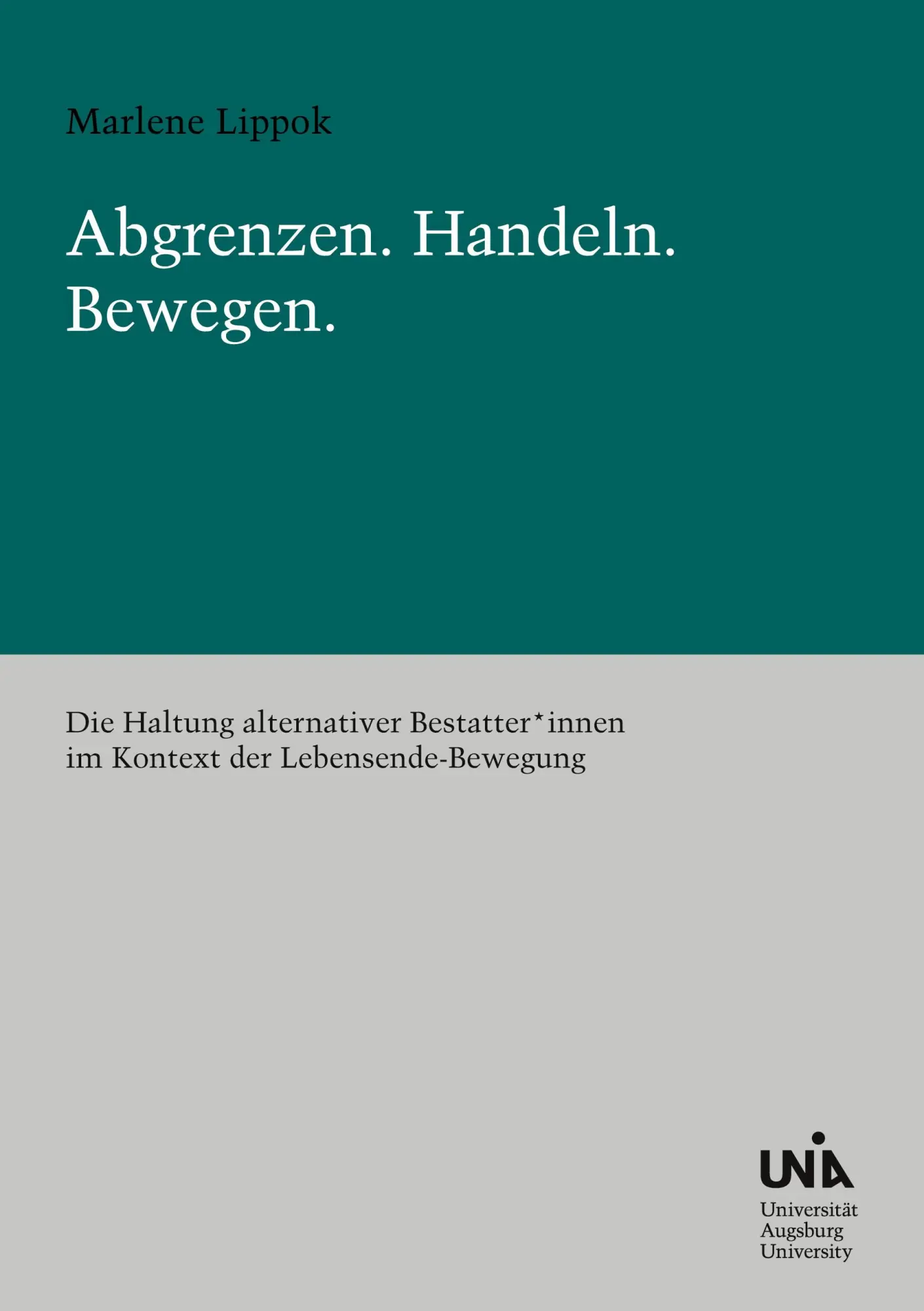 Cover: 9783819283048 | Abgrenzen - Handeln - Bewegen. | Marlene Lippok | Taschenbuch | 308 S.