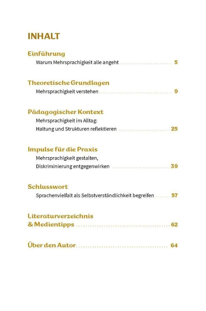 Bild: 9783834653048 | Sprachenvielfalt in der Kita | Kevin Niehaus | Taschenbuch | 64 S.