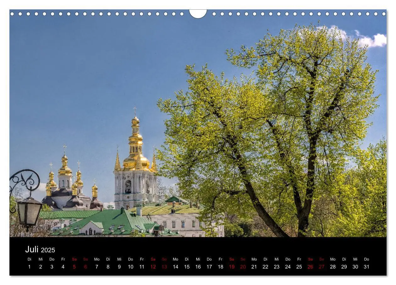 Bild: 9783435433148 | Unterwegs in Kiew (Wandkalender 2025 DIN A3 quer), CALVENDO...