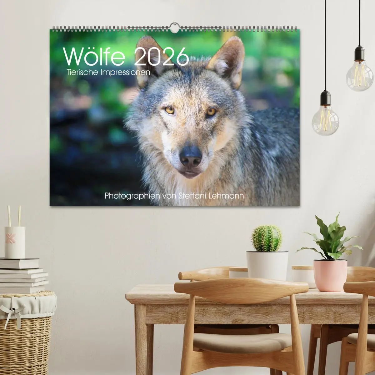 Bild: 9783457903148 | Wölfe 2026. Tierische Impressionen (Wandkalender 2026 DIN A2 quer),...