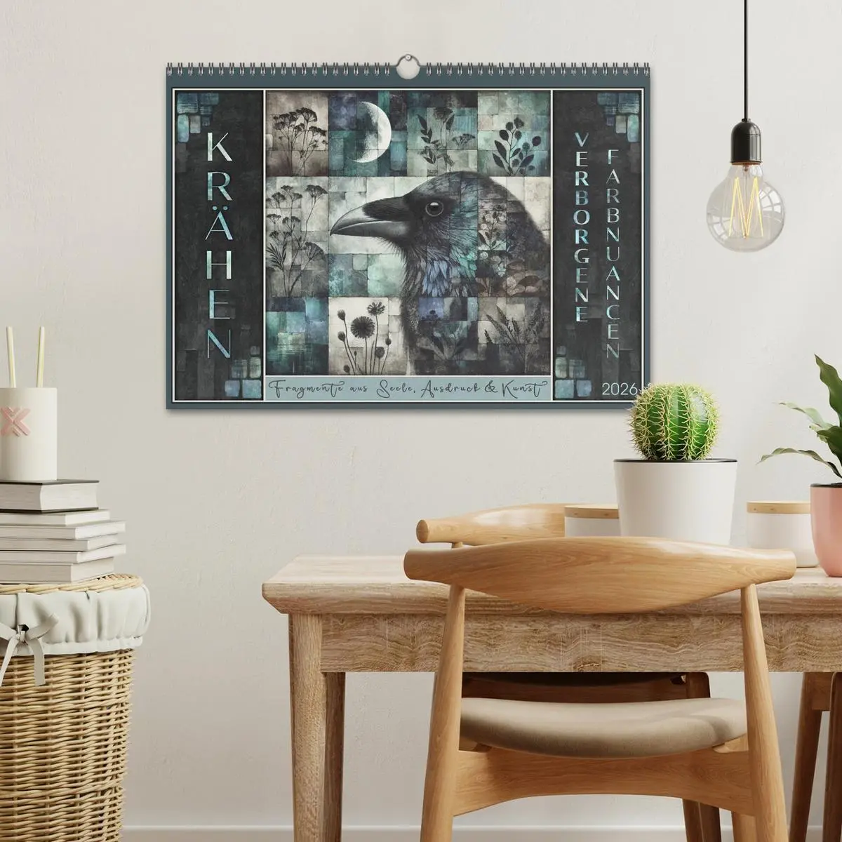 Bild: 9783516613148 | Krähen. Verborgene Farbnuancen. Kunst. (Wandkalender 2026 DIN A3...