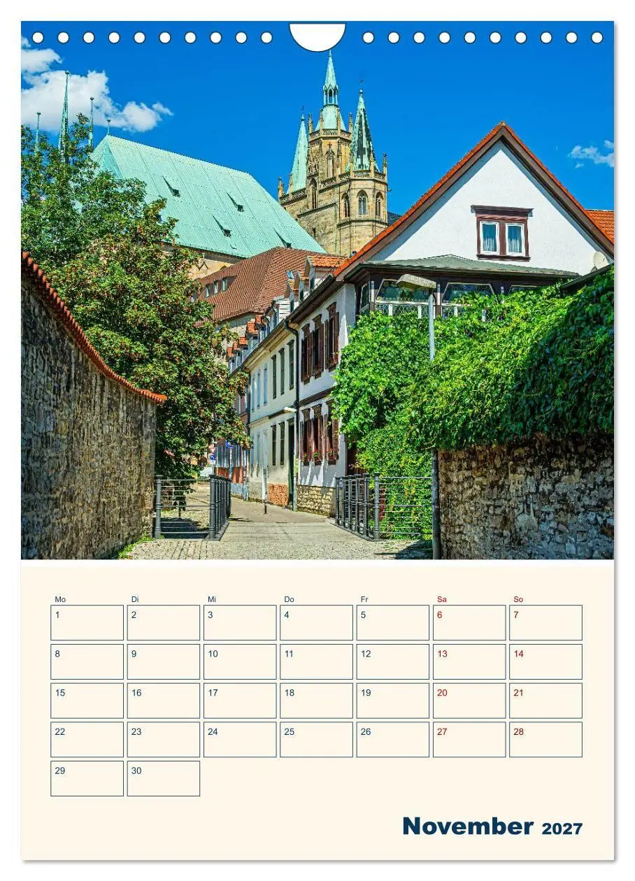 Bild: 9783594383148 | Zauberhaftes Erfurt (Wandkalender 2027 DIN A4 hoch), CALVENDO...