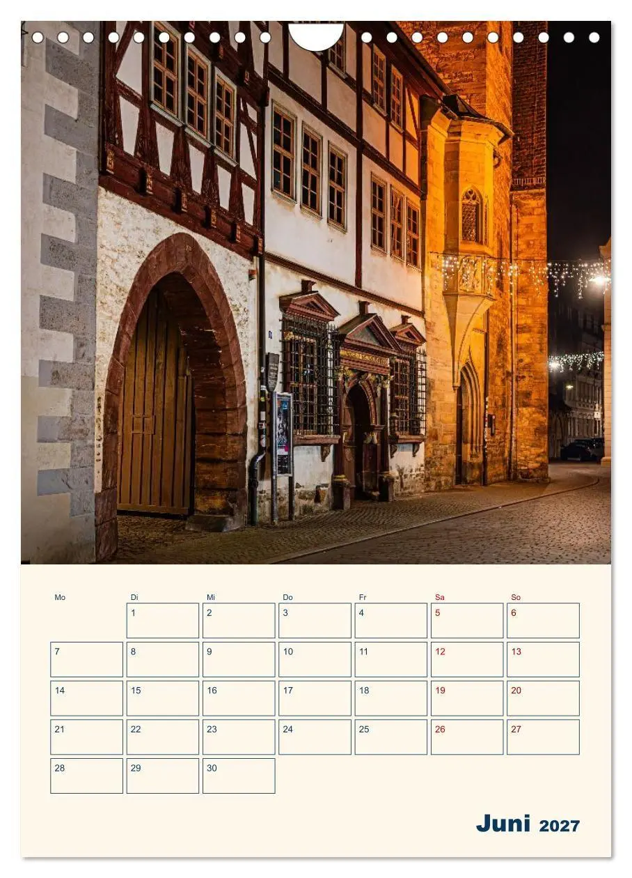Bild: 9783594383148 | Zauberhaftes Erfurt (Wandkalender 2027 DIN A4 hoch), CALVENDO...