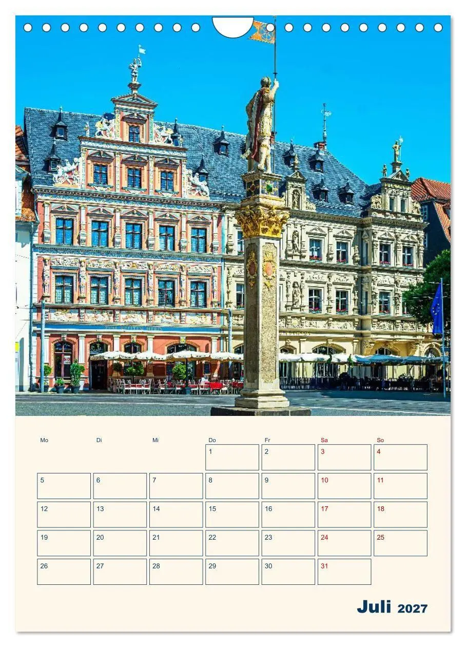 Bild: 9783594383148 | Zauberhaftes Erfurt (Wandkalender 2027 DIN A4 hoch), CALVENDO...