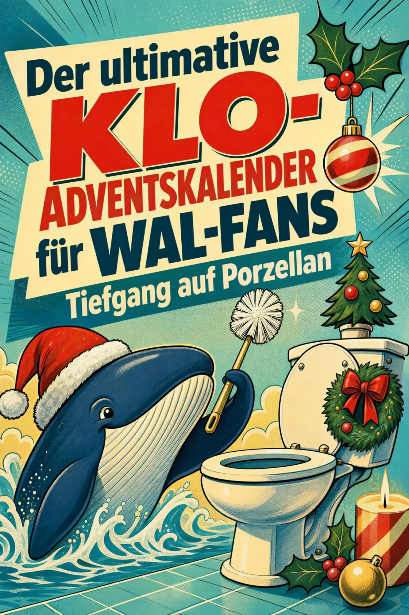 Cover: 9783696113148 | Der ultimative Klo-Adventskalender für Wal-Fans | Elias Lange | Buch