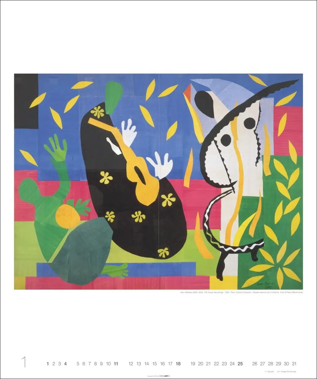 Bild: 9783839903148 | Henri Matisse Edition Kalender 2026 | Henri Matisse | Kalender | 14 S.