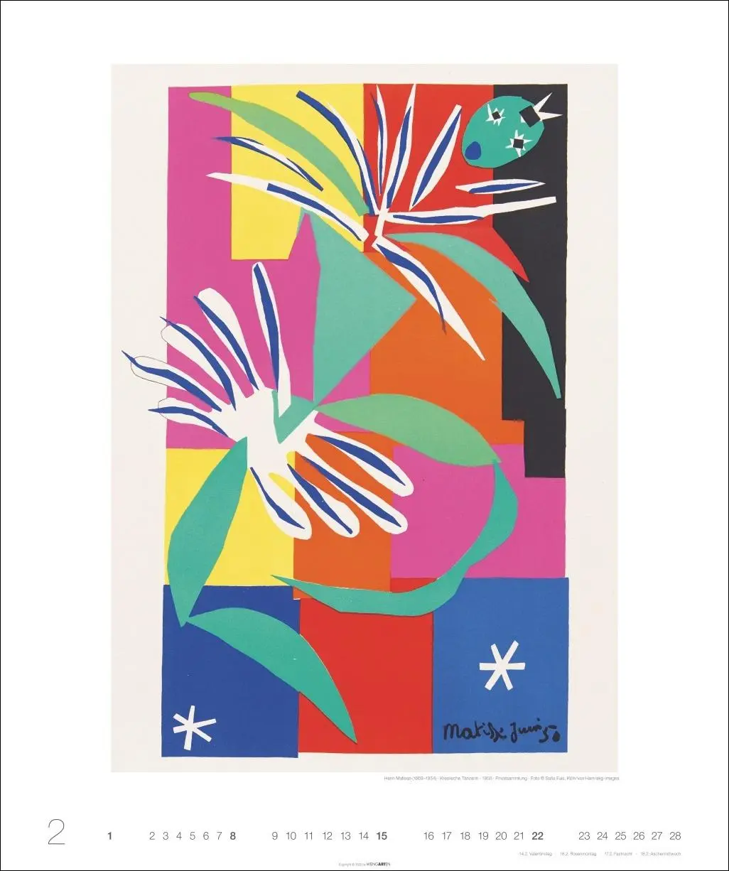 Bild: 9783839903148 | Henri Matisse Edition Kalender 2026 | Henri Matisse | Kalender | 14 S.