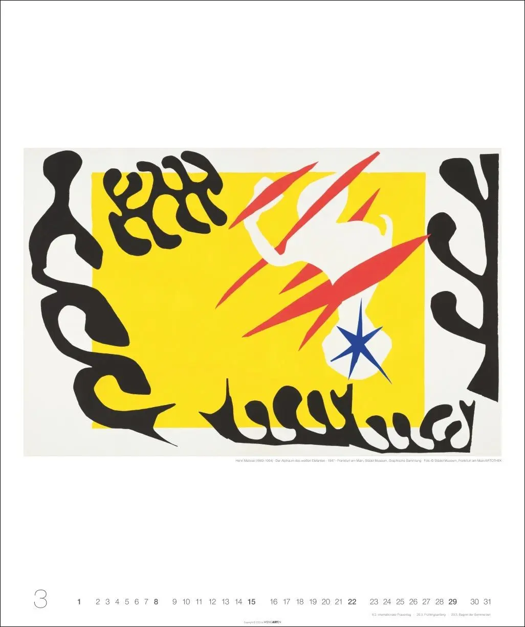 Bild: 9783839903148 | Henri Matisse Edition Kalender 2026 | Henri Matisse | Kalender | 14 S.