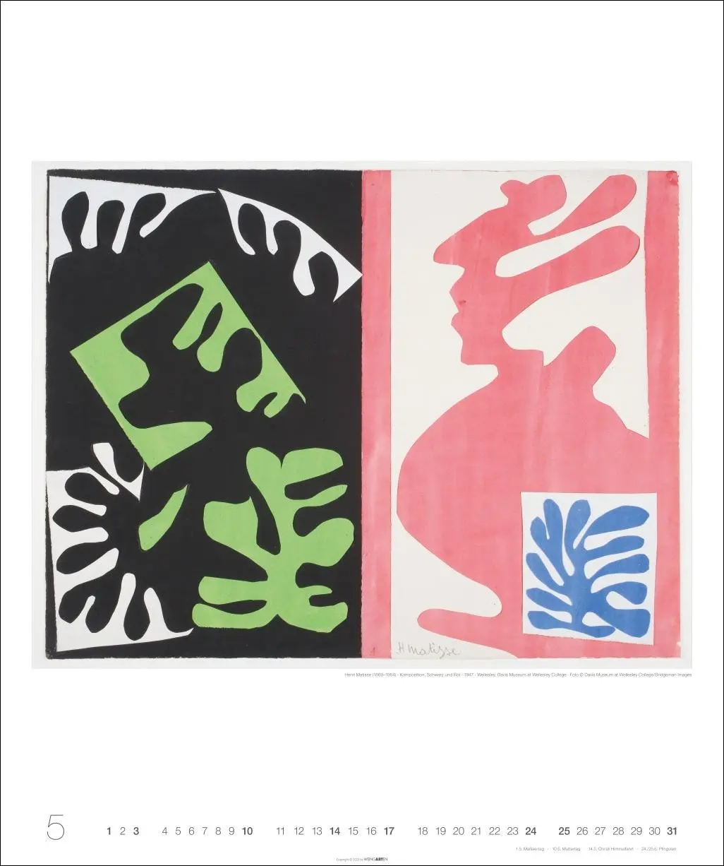 Bild: 9783839903148 | Henri Matisse Edition Kalender 2026 | Henri Matisse | Kalender | 14 S.