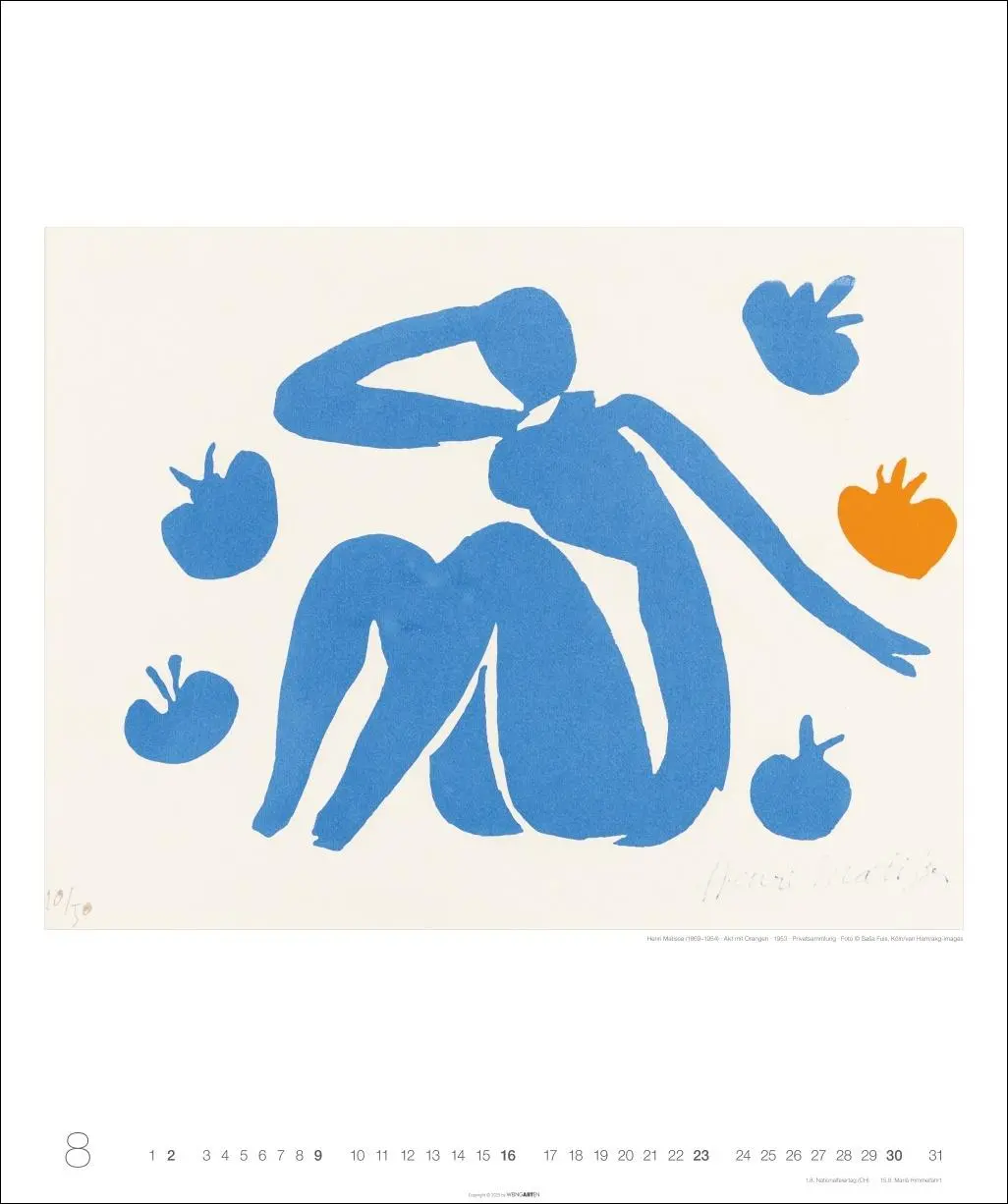 Bild: 9783839903148 | Henri Matisse Edition Kalender 2026 | Henri Matisse | Kalender | 14 S.