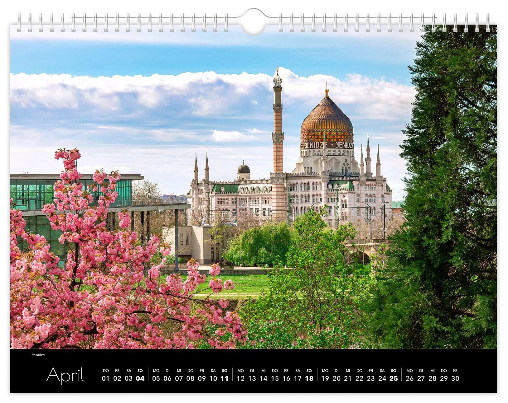 Bild: 9783912303148 | Kalender Dresden Elbflorenz 2027 | 40 x 30 cm schwarzes Kalendarium