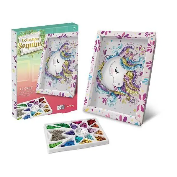 Cover: 3181860203248 | Lansay - Paillettenkunst Einhorn | Lansay | Spiel | 3220324 | Deutsch
