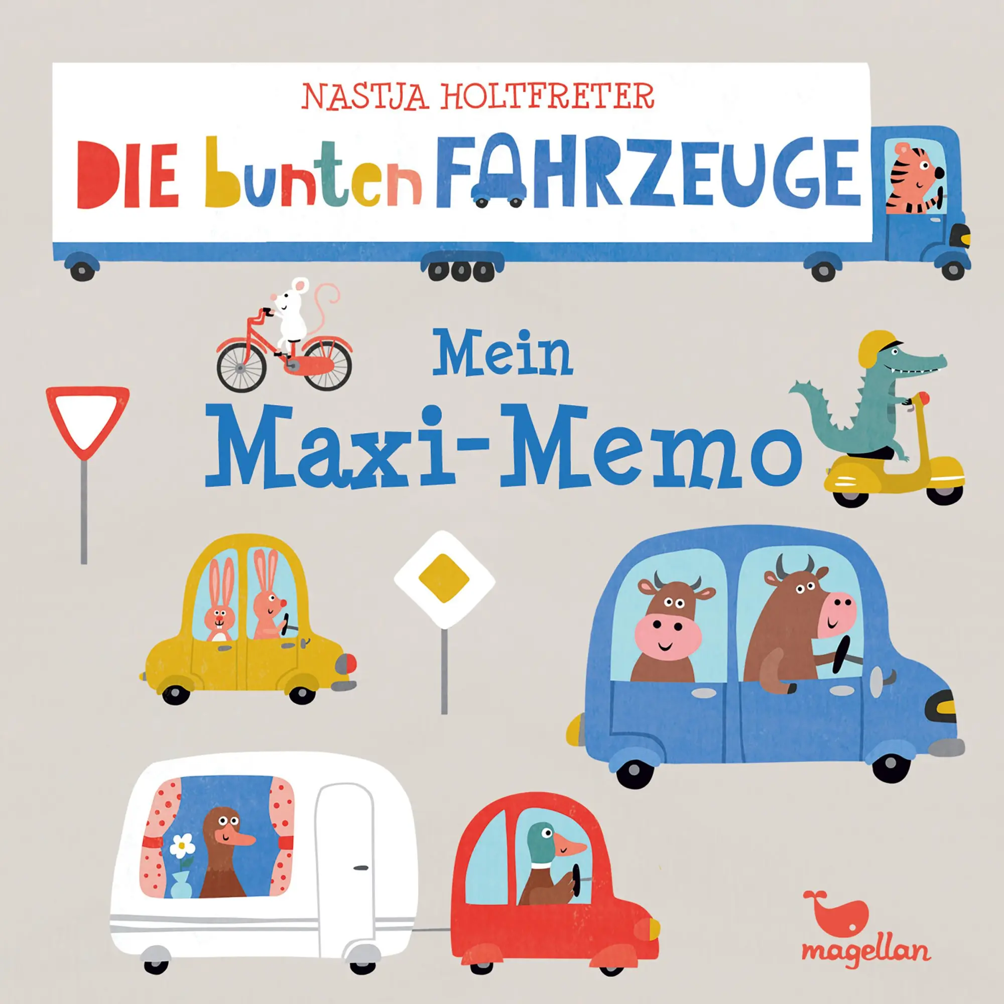 Cover: 4280000943248 | Die bunten Fahrzeuge - Mein Maxi-Memo | Spiel | Bunte Welt | Deutsch