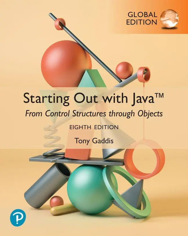 Cover: 9781292453248 | Starting Out with Java: From Control Structures through Objects,...